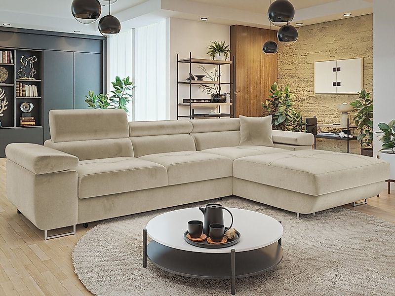 MIRJAN24 Ecksofa Torezio Mini, mit Bettkasten und Schlaffunktion, Einstellb günstig online kaufen