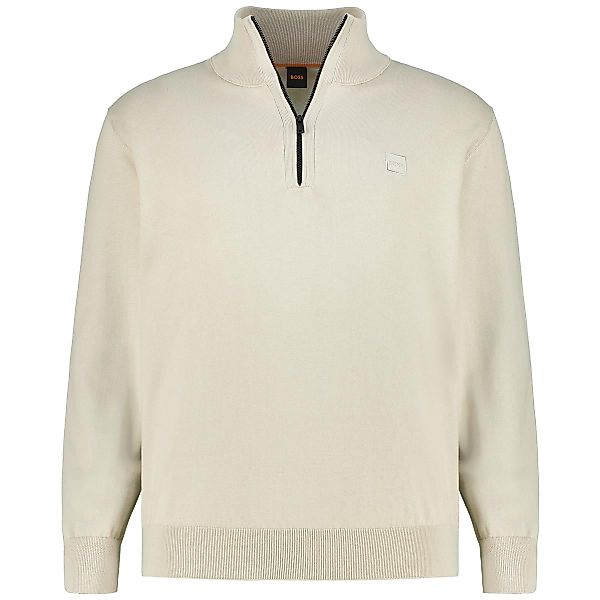 BOSS Troyer mit Elasthan Farbe beige Größe: 5XL günstig online kaufen