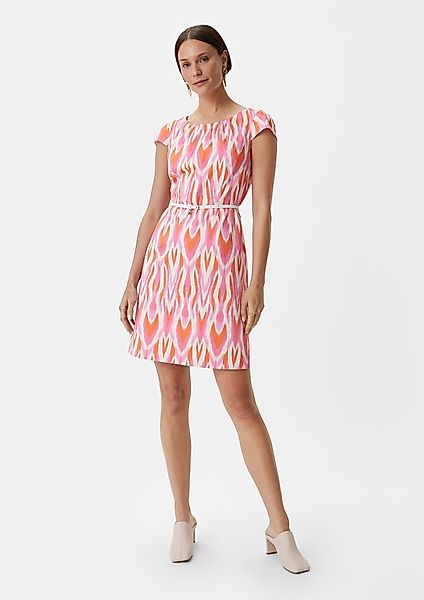Comma Minikleid Gemustertes Etuikleid mit abnehmbarem günstig online kaufen