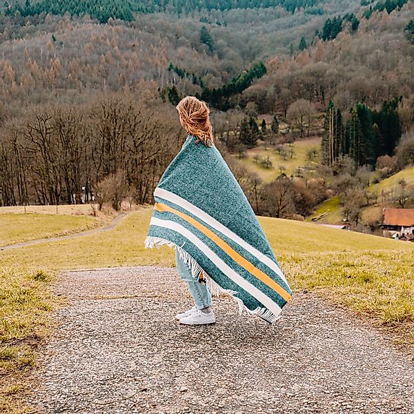 Steppenwolle Tagesdecke YOSEMITE, Nachhaltige Kuscheldecke 130x200cm, günstig online kaufen