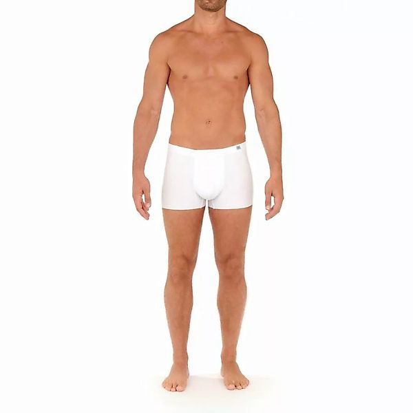 HOM Herren Comfort Boxer Brief - Shorts, Unterwäsche, Modal, einfarbig Weiß günstig online kaufen