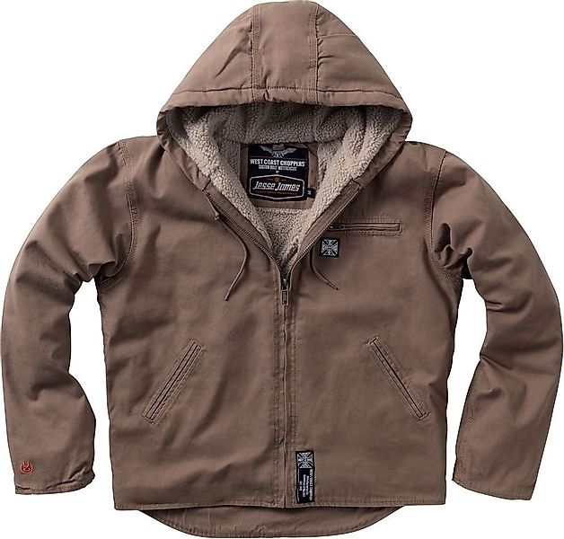 West Coast Choppers Kurzjacke Sherpa Lined Canvas Work Jacket günstig online kaufen