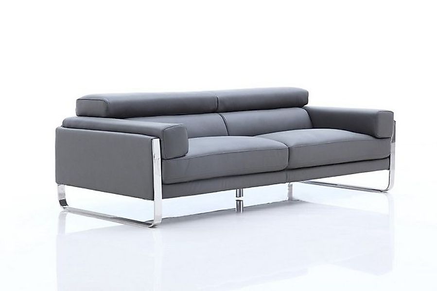 Salottini 3-Sitzer VERKÜRZTE LIEFERZEIT 3er Sofa Turin 3-Sitzer Leder Couch günstig online kaufen