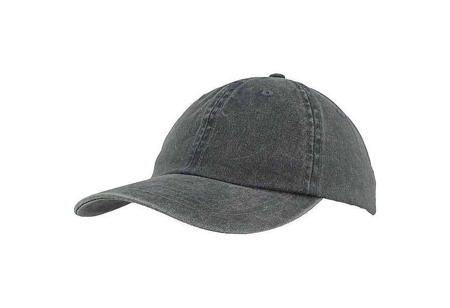 Breiter Baseball Cap Jeans-Stoff-Cap aus 100% Baumwolle günstig online kaufen