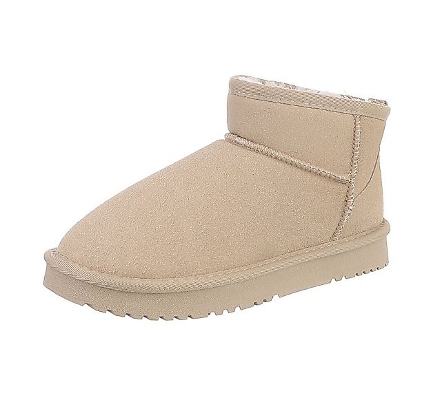 Ital-Design Damen Snowboots Freizeit Snowboots (87283898) Flach Flache Stie günstig online kaufen