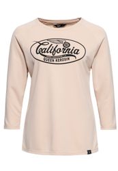 QueenKerosin 3/4-Arm-Shirt California mit hohem Modal-Anteil günstig online kaufen