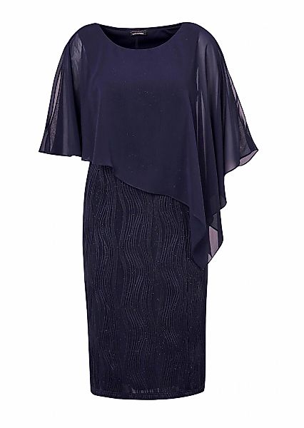 GOLDNER Abendkleid "Festliches Kleid mit feinem Chiffonüberwurf" günstig online kaufen