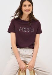 Cecil T-Shirt mit Burnout-Optik günstig online kaufen