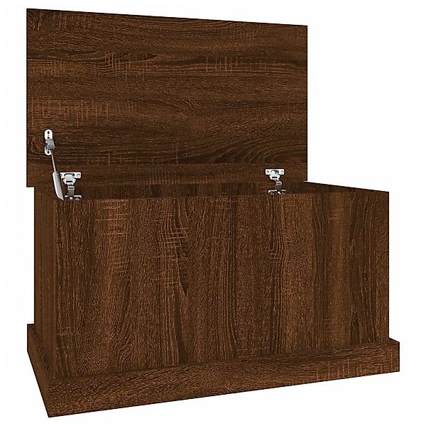 vidaXL Aufbewahrungsbox Truhe Braun Eiche-Optik 70x40x38 günstig online kaufen