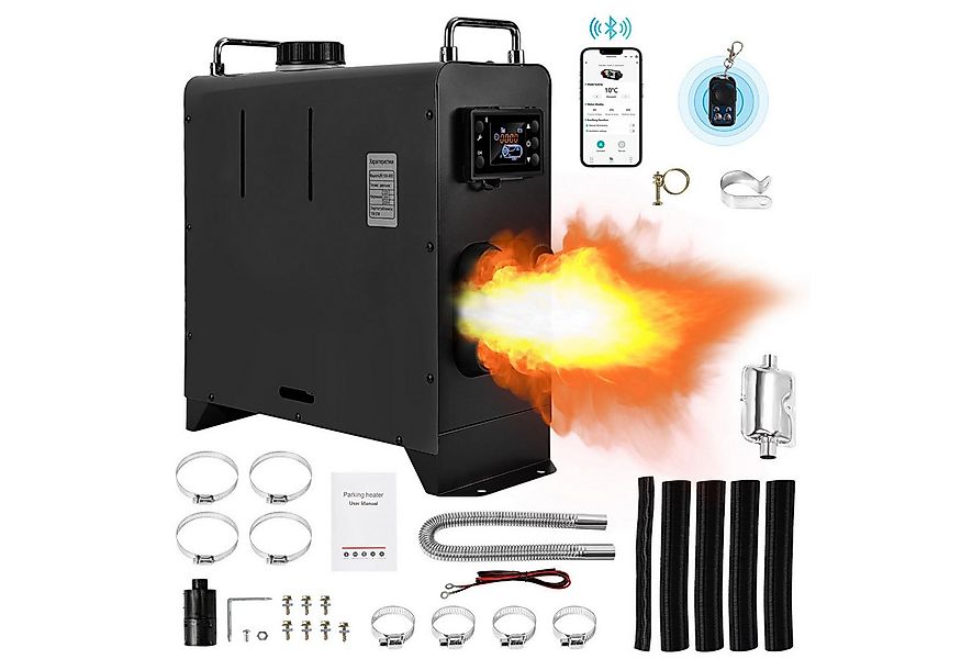 Clanmacy Heizgerät Auto Standheizung 12V 8KW Bluetooth Integration Luftheiz günstig online kaufen