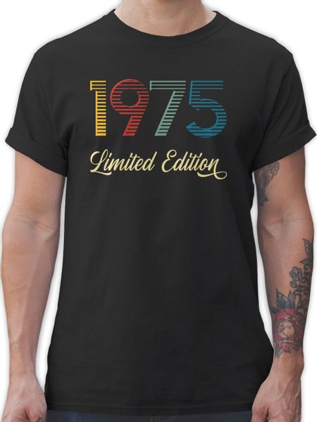 Shirtracer T-Shirt Limited Edition 1975 50. günstig online kaufen