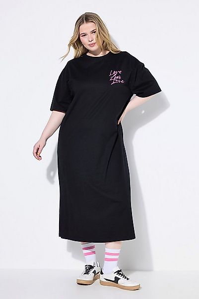 Studio Untold Midikleid Jerseykleid oversized Bigshirt Rückenprint günstig online kaufen