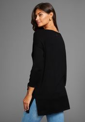 Laura Scott Longpullover mit Schnürung am günstig online kaufen