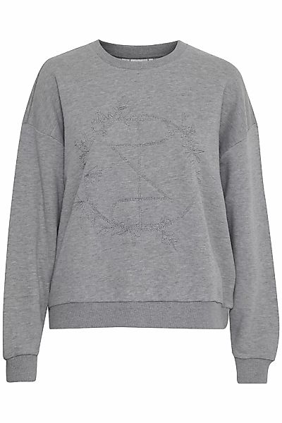 Pulz Jeans Rundhalspullover "Rundhalspullover PZTABITA Logo Sweatshirt" günstig online kaufen