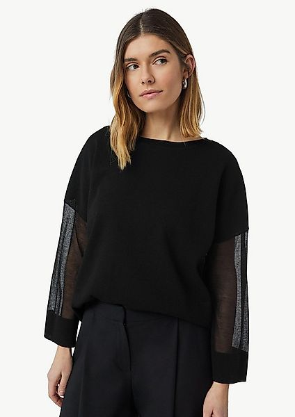 comma Longpullover Strickpullover Leichter Strickpullover im Relaxed Fit mi günstig online kaufen