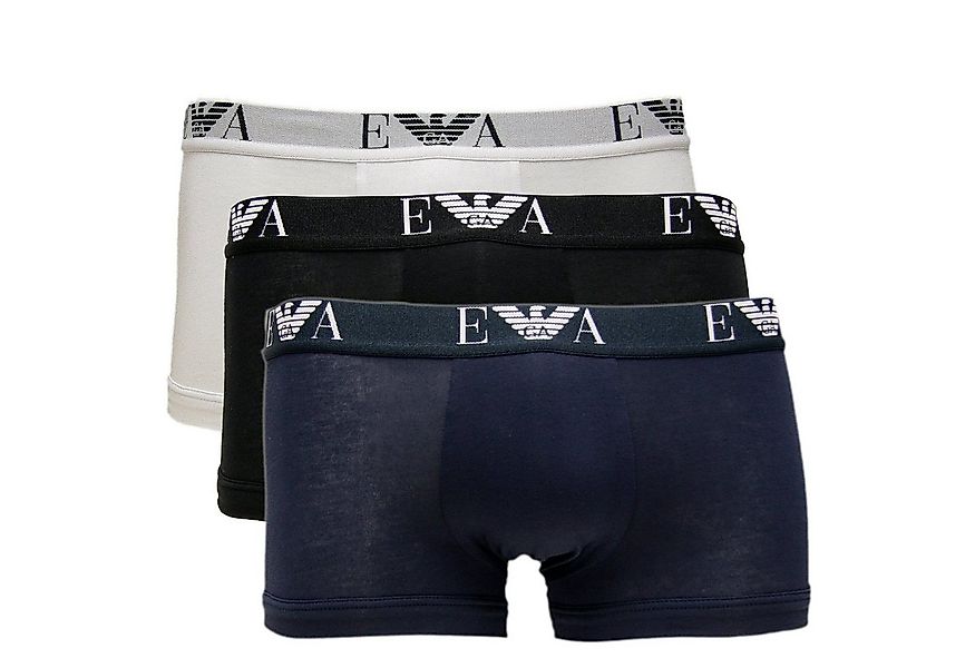 Emporio Armani Trunk CC715 3er Pack Stretch Cotton (Packung, 3-St., 3er-Pac günstig online kaufen