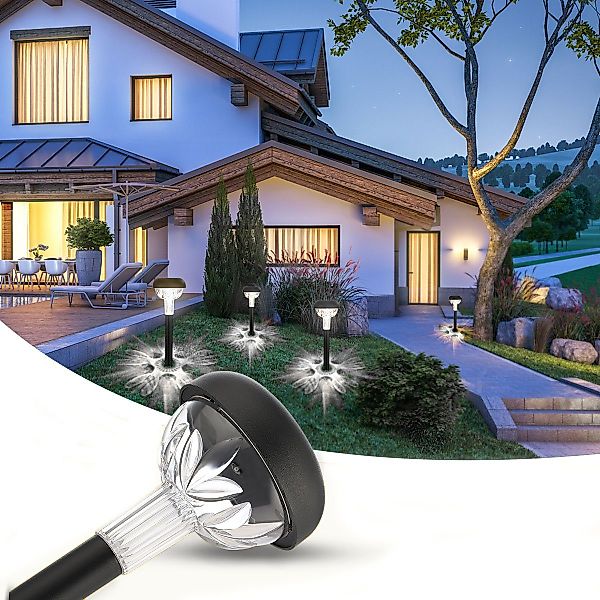 oyajia LED Solarleuchte 6 Stück LED günstig online kaufen