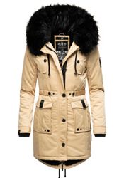 Navahoo Wintermantel "Luluna Prc" edler Parka mit großer Kunstfellkapuze günstig online kaufen