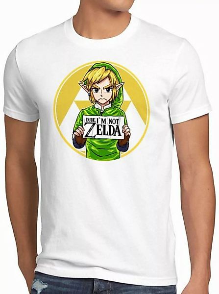 style3 T-Shirt I am not Zelda link prinzessin switch zelda link nintendo günstig online kaufen