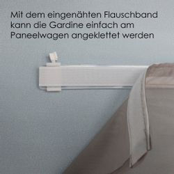 Weckbrodt Schiebegardine "Klara" Paneelwagen 1 Stk. tlg. Raumteiler, Wildse günstig online kaufen