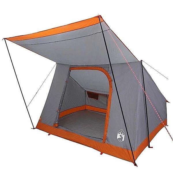 vidaXL Campingzelt mit Dach Grau und Orange 282 x 225 x 154 cm Taft 4200115 günstig online kaufen