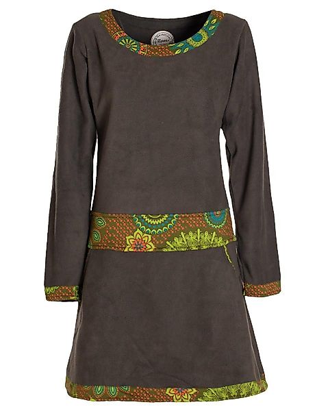 Vishes Midikleid Extra warmes Winterkleid Damen günstig online kaufen