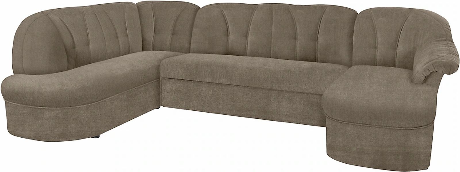 DOMO collection Wohnlandschaft "Papenburg, zeitlose Rückensteppung, elegant günstig online kaufen