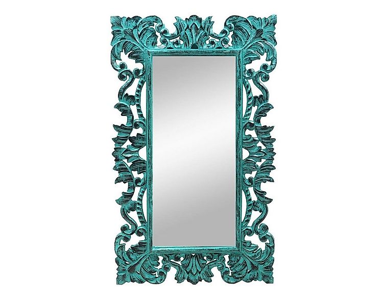 Oriental Galerie Wandspiegel Vintage Spiegel 100 x 60 cm Türkis (1-St) günstig online kaufen