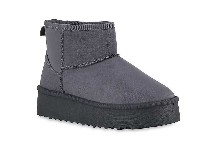 VAN HILL 840765 Winterstiefelette Damen Warm Gefütterte Winter Boots Profil günstig online kaufen