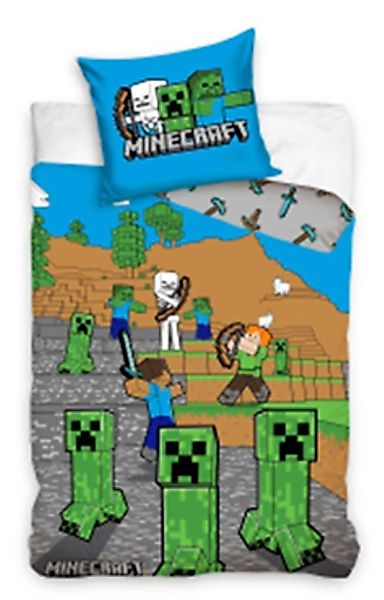 Carbotex Wendebettwäsche Lizenz Wendebettwäsche 135x200/80x80cm günstig online kaufen