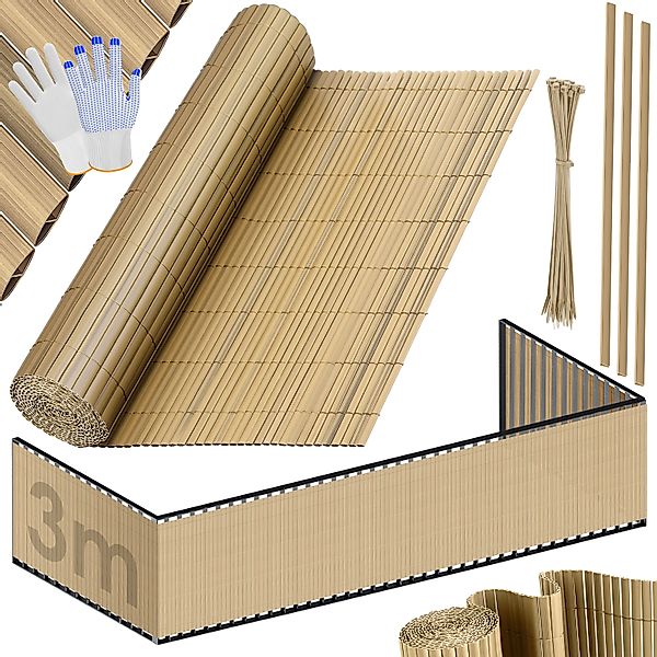 KESSER Sichtschutzstreifen, PVC Sichtschutzmatte Balkonverkleidung Windschu günstig online kaufen
