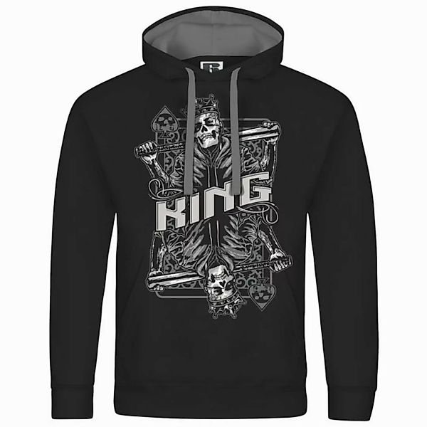 deinshirt Kapuzenpullover Herren Kapuzenpullover King Mit Print Motiv, Graf günstig online kaufen