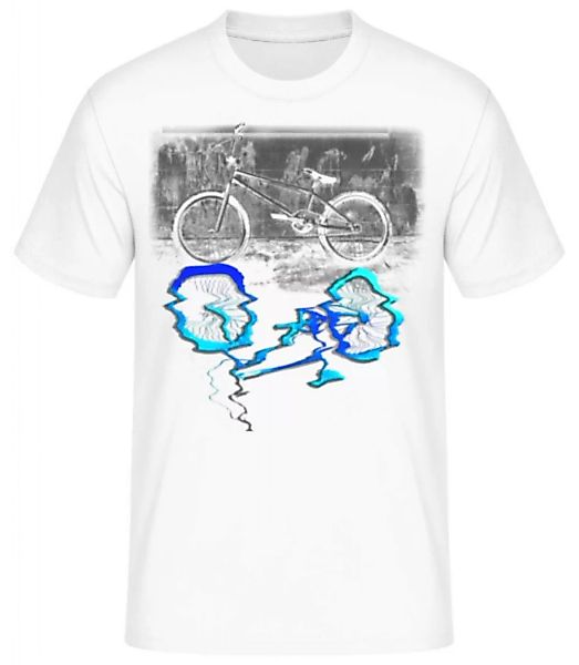 Fahrrad Pfütze · Männer Basic T-Shirt günstig online kaufen
