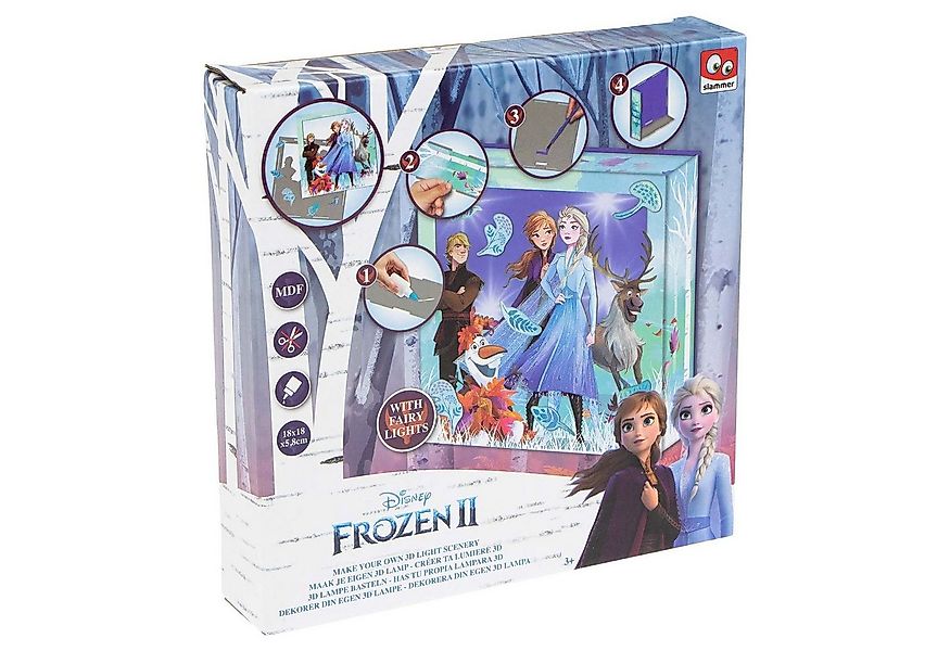 Disney LED Nachttischlampe Die Eiskönigin Frozen 2 - Basteln Sie Ihre eigen günstig online kaufen