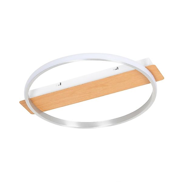 Lindby LED Deckenleuchte Signera 10001699 Dimmbar Modern in Alu aus Alumini günstig online kaufen