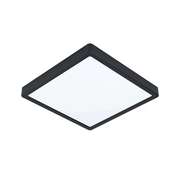 Eglo LED Deckenleuchte Fueva 5 Schwarz-Weiß eckig 20,5W günstig online kaufen