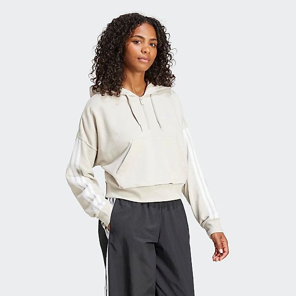 adidas Sportswear Kapuzensweatshirt "ESSENTIALS 3-STREIFEN FRENCH TERRY QUA günstig online kaufen