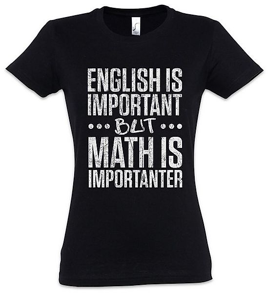 Urban Backwoods Print-Shirt English Is Important But Math Is Importanter Da günstig online kaufen