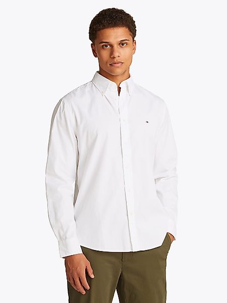 Tommy Hilfiger Langarmhemd "CORE FLEX POPLIN SOLID Regular Fit SHIRT" günstig online kaufen