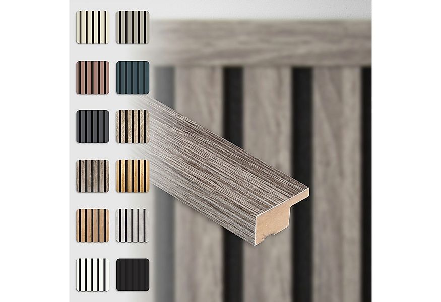 Hexim Wanddekoobjekt APAH07 (Abschlussleiste 137,5x2,7cm passend für unsere günstig online kaufen