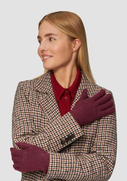 s.Oliver Strickhandschuhe Handschuhe Handschuhe in Woll-Optik günstig online kaufen