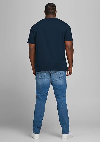 Jack & Jones Herren Rundhals T-Shirt JJECORP LOGO - Slim Fit Plussize günstig online kaufen
