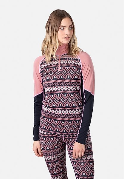 Kari Traa Funktionsshirt "MALIA" mit toller Musterung und Flatlock-Nähten günstig online kaufen