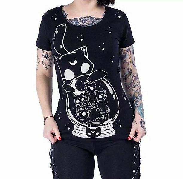 Cupcake Cult T-Shirt Psychic Kitty Cute Anime günstig online kaufen