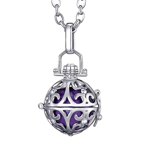 Morella Kette mit Anhänger Engel Halskette mit Ornament Anhänger (2-tlg), S günstig online kaufen