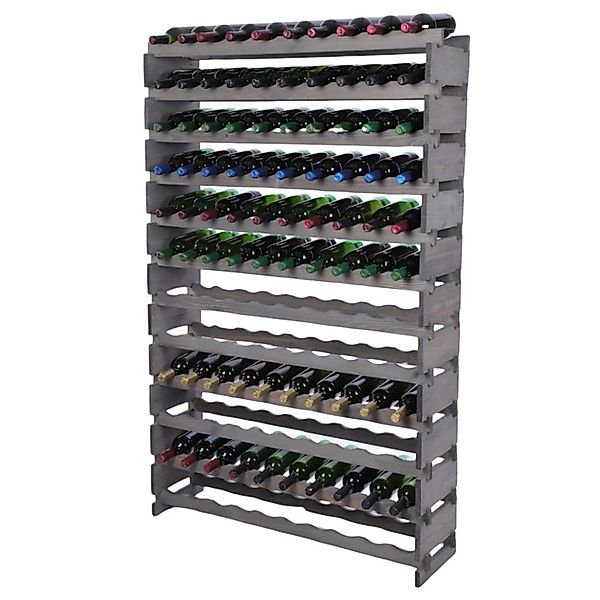 PROREGAL Weinregal VINOTECA FLEX PRO HxBxT 163x103x28cm 120 Flaschen Auf 12 günstig online kaufen