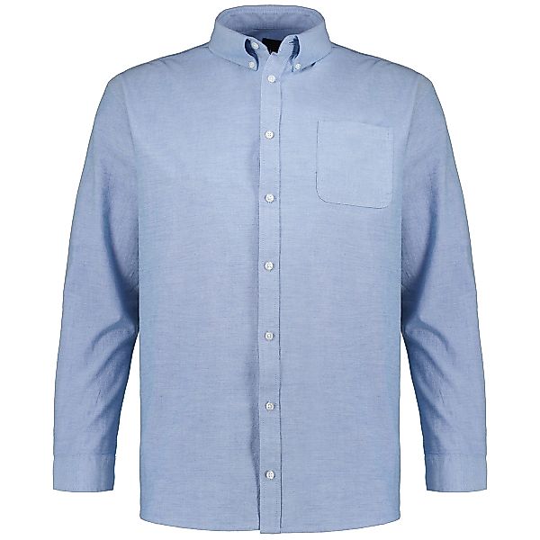 North Freizeithemd mit Elasthan Farbe hellblau Größe: 4XL günstig online kaufen