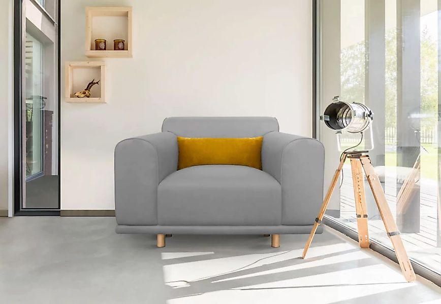 andas Loveseat "Maroon Sessel", in skandinavischem Design, mit losem Kissen günstig online kaufen