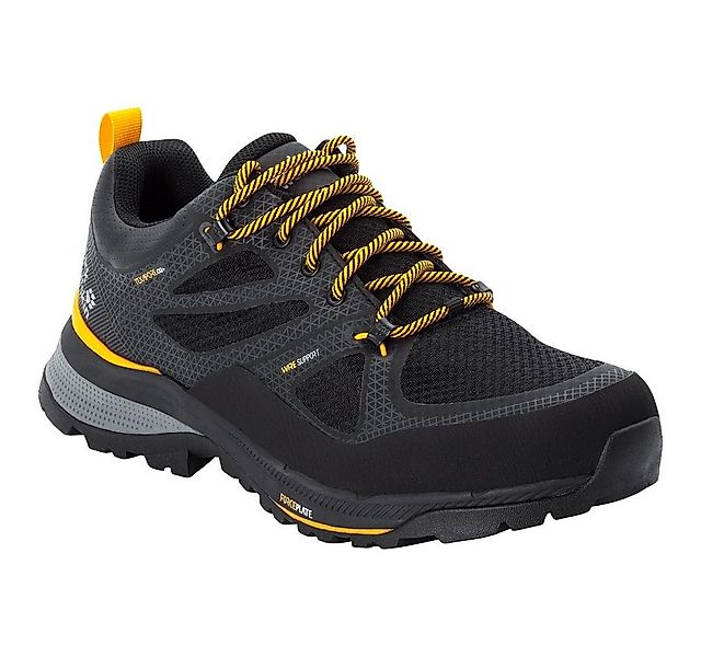 Jack Wolfskin Force Striker Texapore Low wasserdicht schwarz/gelb Herren Wa günstig online kaufen