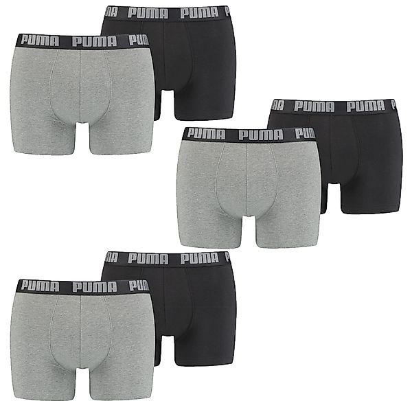 PUMA Boxershorts (Packung, 6er-Pack) Klassische Unterwäsche günstig online kaufen